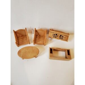 epoch‎ doll house furniture.  Tv Chairs Table